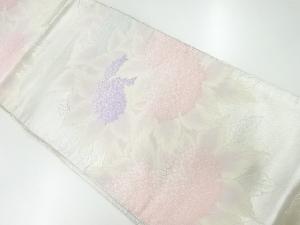 アンティーク 紫陽花模様織出し袋帯(材料)